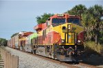 105 with racks and intermodal cruises south